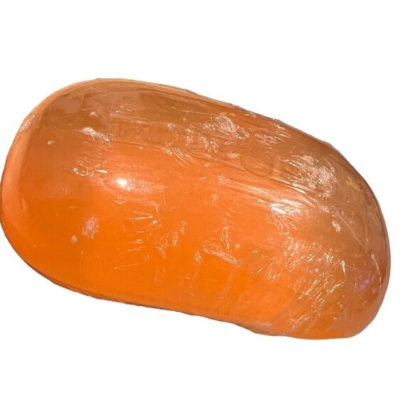 Vintage NOS The Body Shop Small Curved Back Brush With Fuzzy Peach Soap‎ Bar - Picture 11 of 12